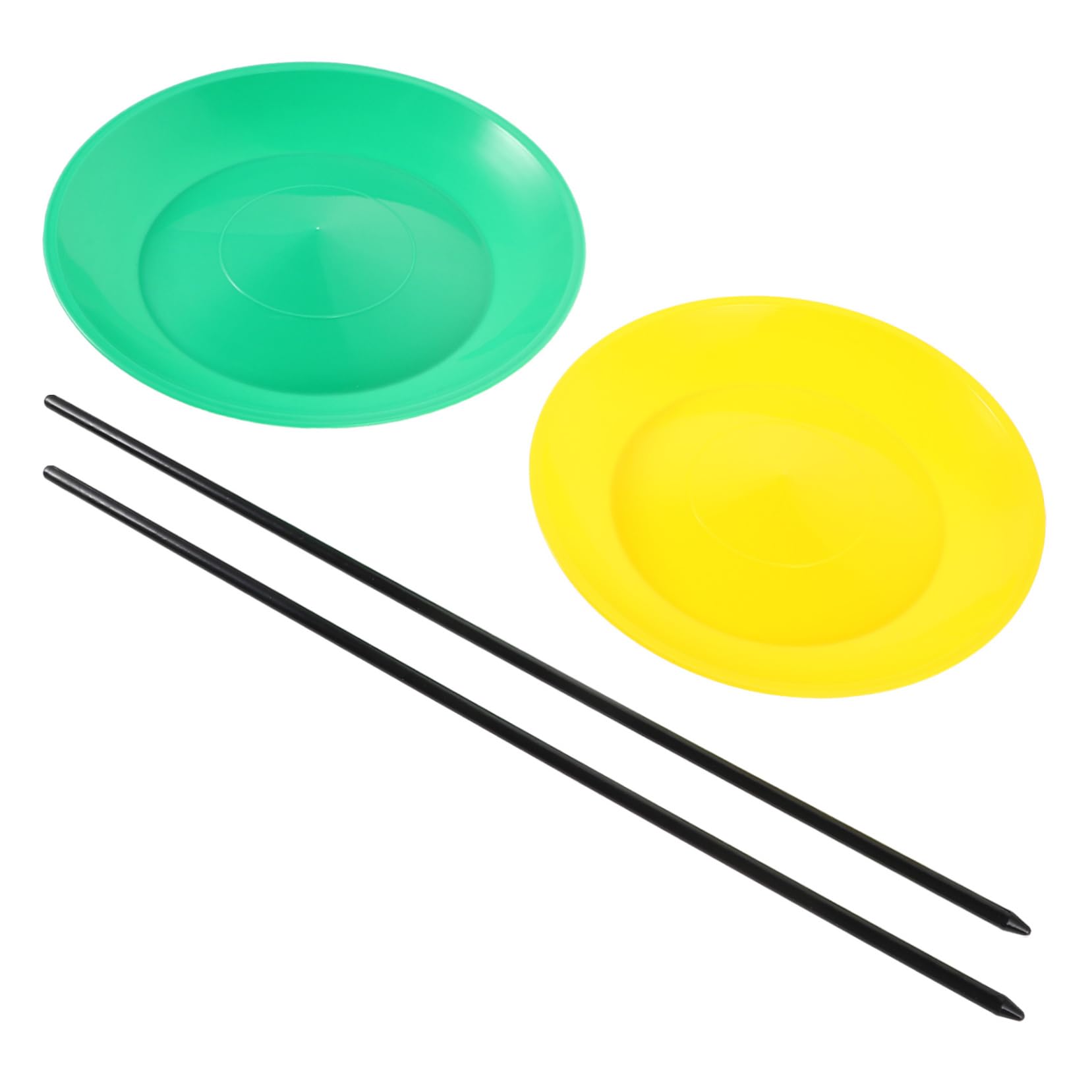 YARNOW Complete Juggling Kit Juggling Plates Sticks for Boys and Girls Skill Toy Performer's Choice