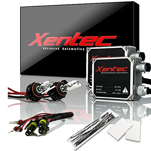 Xentec 55W Standard Size Ballasts x 2 bundle with 2 x Xenon Bulb 5202(9009) offroad 6000K (Ultra White) offroad