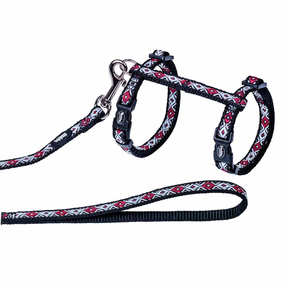 Nobby Rhombus 53053-05 Cat Harness Black