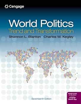 Amazon.com: World Politics: Trend and Transformation (MindTap