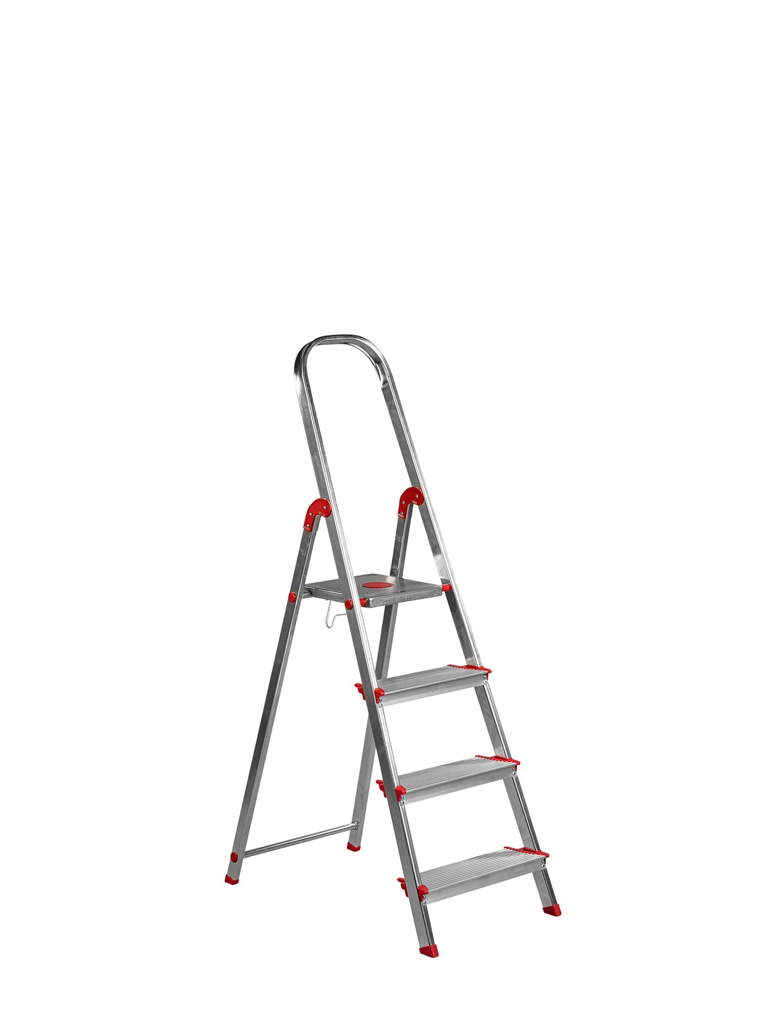 Escalera Aluminio Rolser 4 Peldaños EN-131 Uso Doméstico Profesional