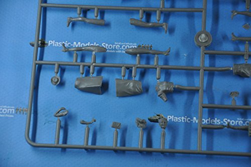 Modelo plástico mujeres de la era WW II 4 figuras 1/35 miniatura 5