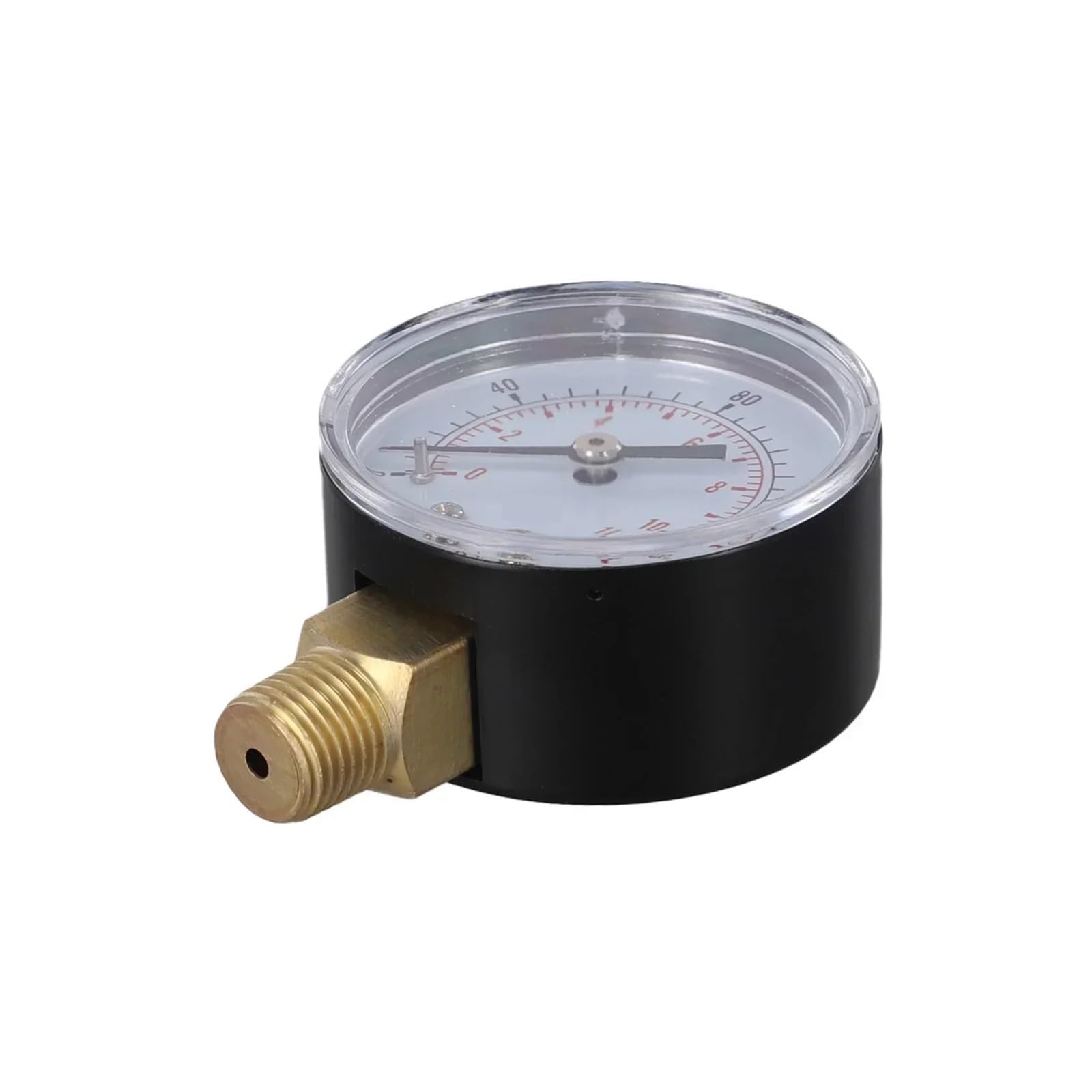 Ciśnieniomierz, 1/4 cala BSPT manometr powietrza 0-60PSI miernik ciśnienia wody TS-Y504 do promieniowego przyrządu pomiarowego sprężarki
