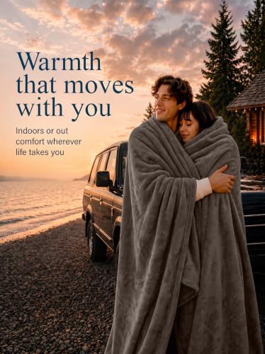 Image of Utopia Bedding Ultra Soft Fleece Bed Blanket King Size Brown (90x102 Inch)