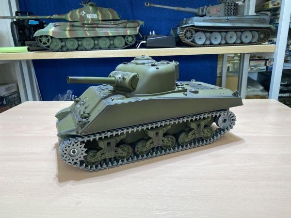 砲身リコイル&メタル版 ヘンロン1/16 U.S. M4A3 SHERMAN Amazon.co.jp: 882 3898-1UA 0823C ヘンロン 1/16 M4A3シャーマン