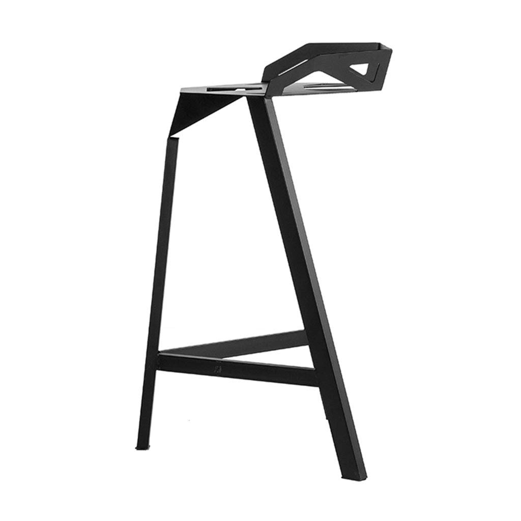 Iron Art Bar Stool Industrial High Stool Creative Triangle Pub