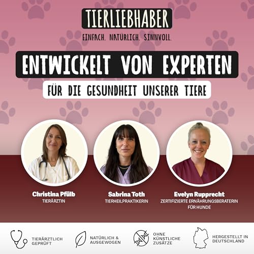 TIERLIEBHABER - Harn & Nieren Drops weiche Hundeleckerli – Von Tierärzten entwickeltes Nierenfutter Hund – Als Unterstützung der Blasen- und Nierenfunktion – Natürliches Hund Nierenfutter – 350g