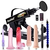 Automatische Dildo-Maschine mit Schubkraft und APP-Steuerung Sexspielzeug für Erwachsene Einstellbare Liebesmaschine mit 8 Aufsätzen 3XLR-Anschluss Realistischer Dildo