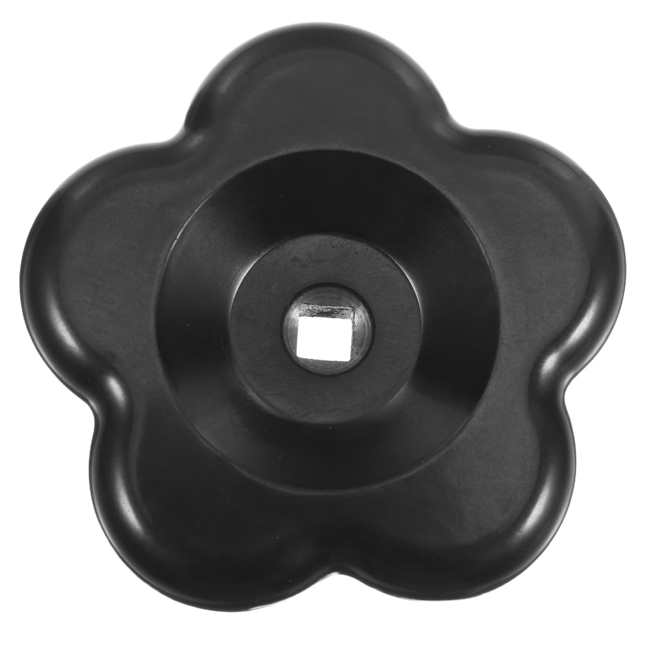 Luxshiny Bakelite Valve Handwheel Replacement Stem Bib Handle Outdoor Faucet Parts User-Friendly Butterfly Handle Flower Design Valve Grip
