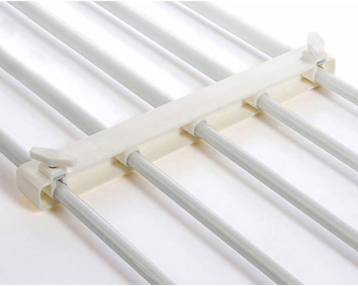 balacoo Closet Storage Shelves Retractable Rack Shelf Wardrobe Organizer Easy to Fix