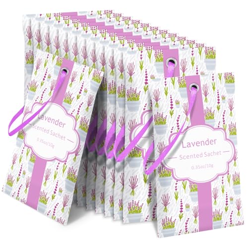 Image of STRN Scented Sachets for Drawer and Closet, Lavender Scent 14 Pack for Home