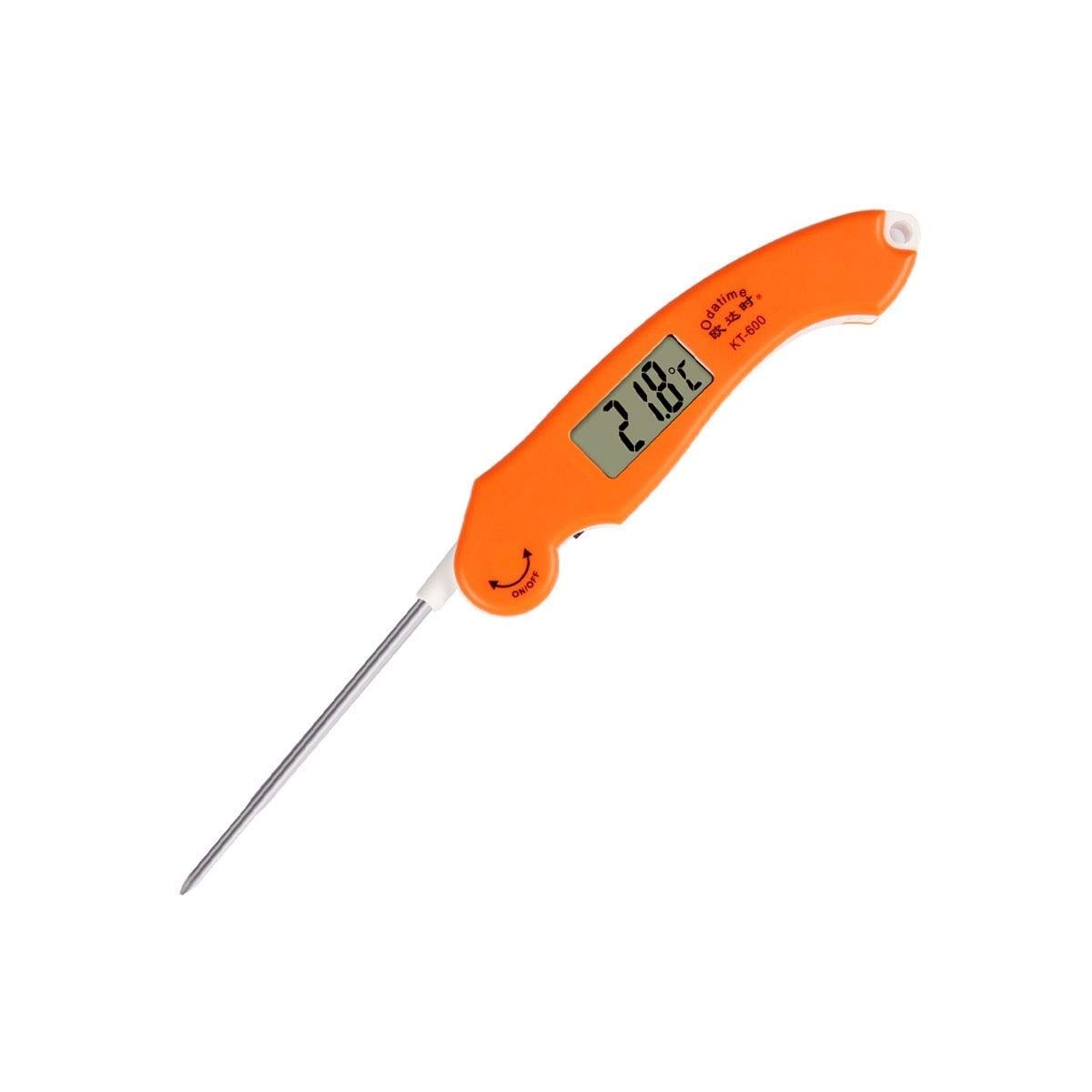 XINGYU Thermomètre à friture, Cuisine Électrique Cuisson Liquide Thermomètre électronique, Thermomètre à Eau Outils ménagers très utiles (Couleur: Orange)