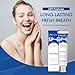 MSDRWIKEY SP-6 Whitening Toothpaste & Cooling Breath Freshening Toothpaste 2-Pack – 6 Probiotics, Fluoride-Free, Enamel Safe, Whitens Teeth & Freshens Breath