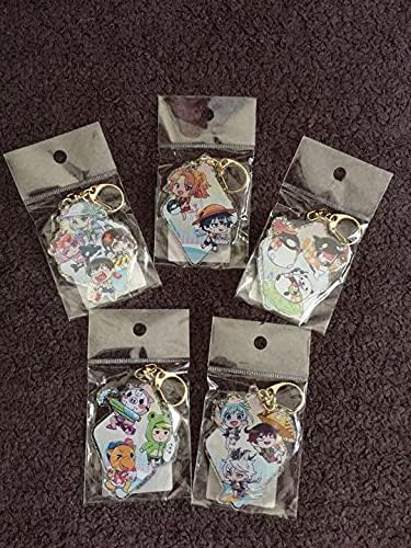 Amazon アクリルキーホルダー Youtuber 5点セット カレコレ テイコウペンギン ヤルミナティー フラグちゃん 5種類コンプリート アイドル 芸能人グッズ 通販