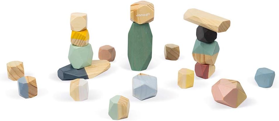 Janod Sweet Cocoon Stacking Stones