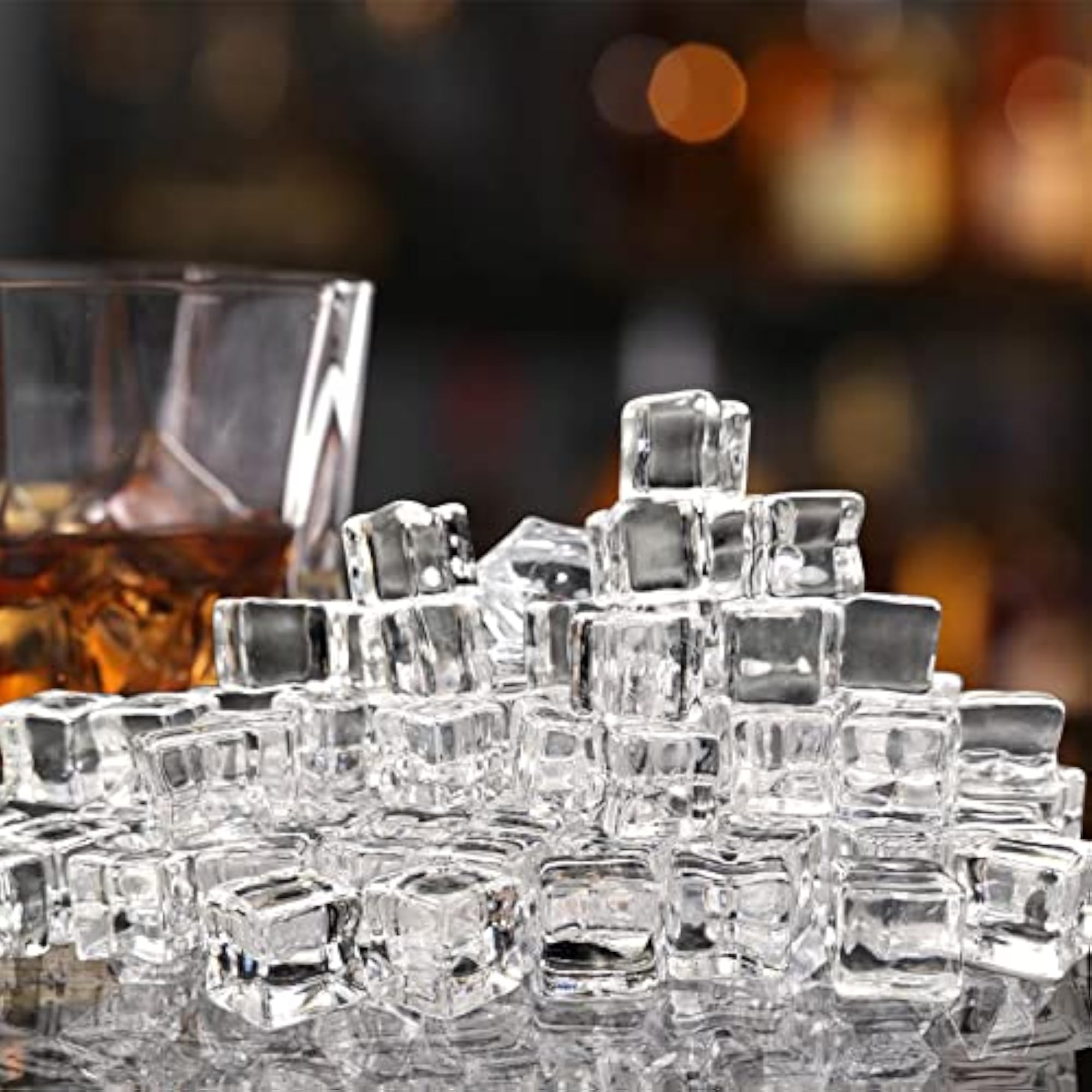 Fake Ice Cubes for Decoration and Photography