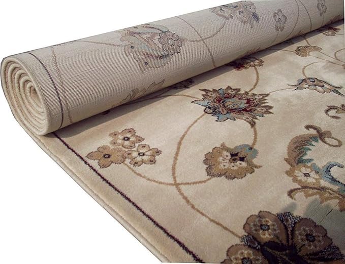 Image of OLEFIN Handmade Thick Woolen Anti Slip Carpet and Rugs for Living Room Bedroom Hall Dinning Room Kids Room