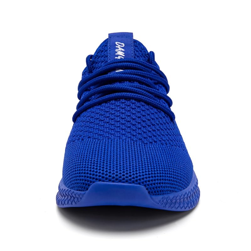 Image of DLWKIPV Mens Slip On Shoes Tennis Walking Gym Athletic Running Fashion Sneakers Workout Footwear Casual Sport Outdoors Breathable Knitted Mesh Lightweight
