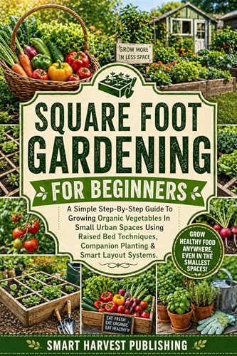 Square Foot Gardening For Beginners: A Simple Step-By-Step Guide To