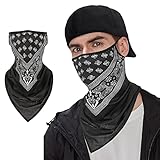 KINGREE Balaclava Ski Mask, Motorcycle Helmets Liner Neck Gaiter, Quick-Dry Half Masks