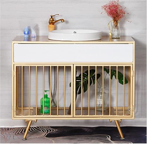 C_XgAX^C̐ʉϑAʑt_ȐʃLrlbgA֌ƔrtAoX[[LrlbgAVNAACA^t[S[hA~[Ȃ-100x50x100cm,Without Mirror-100x50x100