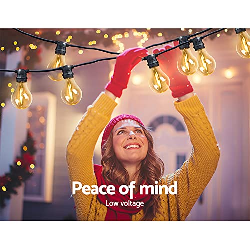 Festoon-String-Lights-23M-20-Bulbs-Waterproof-Outdoor-Lighting-Decoration-Jingle-Jollys-Christmas-Xmas-Holiday-Party-Wedding-Birthday-Garden-Marquee-Patio-IP44-A19-LED-Warm-White
