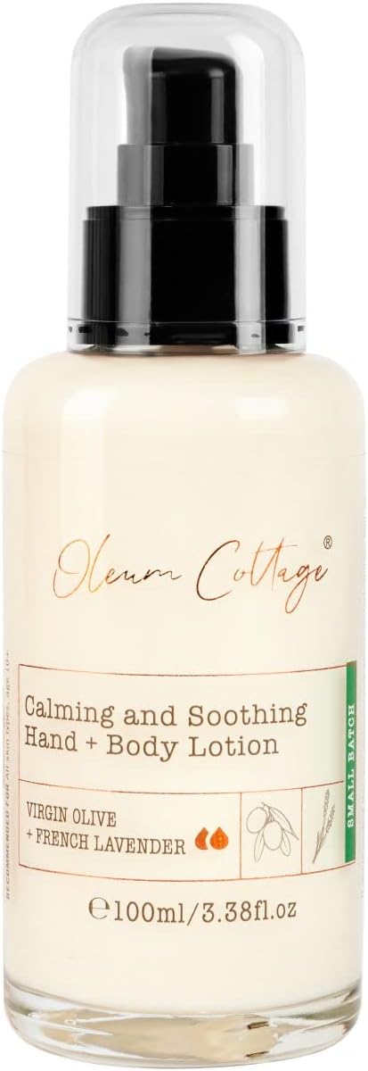 - Calming & Soothing Lotion for Psoriasis & Eczema | Ideal for Skin & Scalp | Reduces Itchiness, Non-Sticky & Light Feel Lotion | Enriched with French Lavender and Virgin Olive Oil โ 100ml