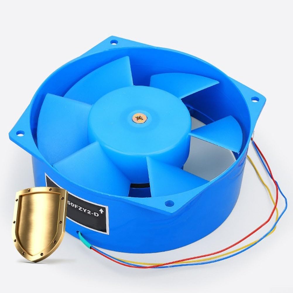 150FZY2-D - Ventilador axial (220 V, 30 W, 2800 rpm, 150 mm, carcasa de aluminio, motor de cobre, para refrigeración industrial HVAC)