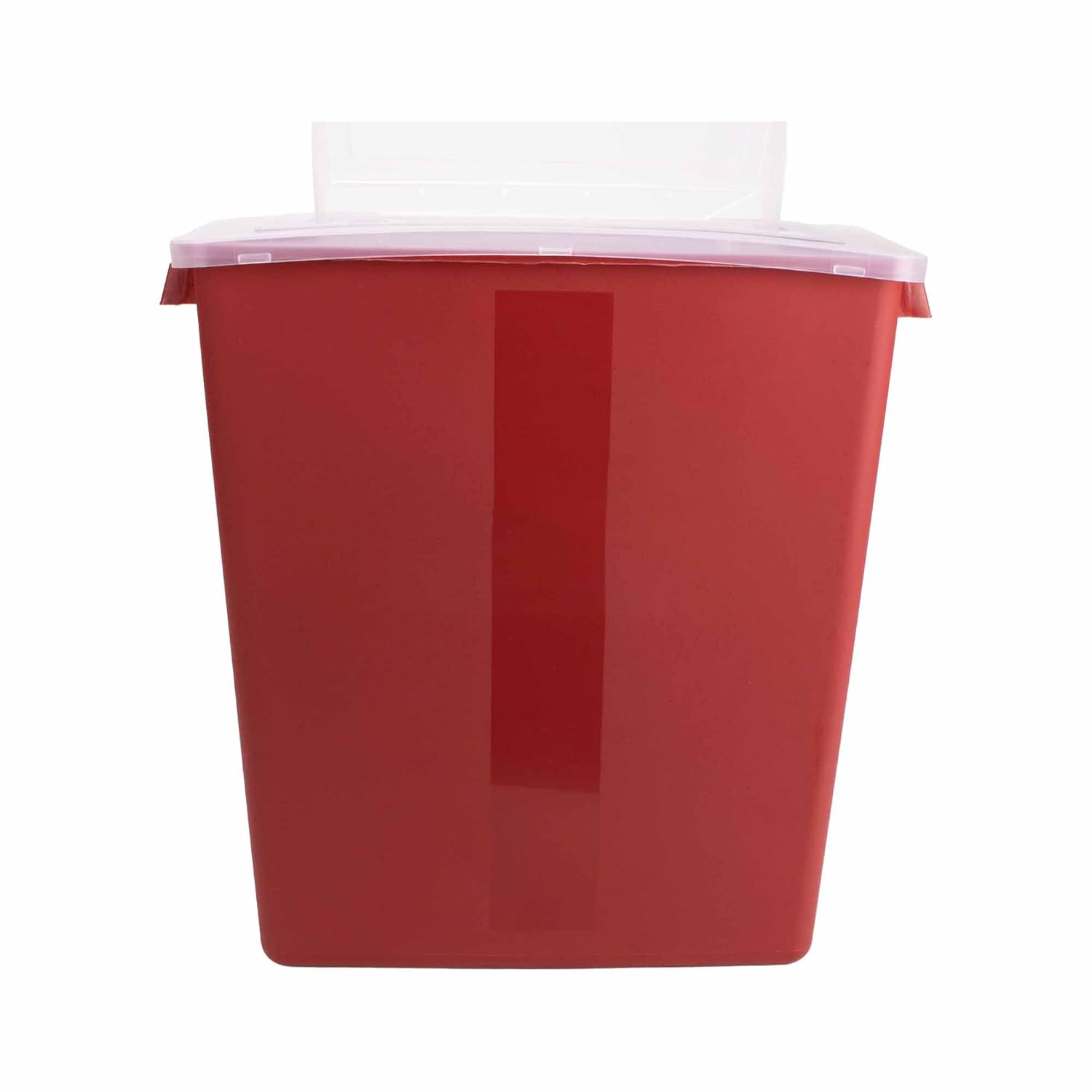 Medegen Heavy Duty Sharps Container for Home Use & Professional, 3 Gallon (12-Pack) with Clear Locking Lid, Multi-Purpose Biohazard Needle and Syringe Disposal, Professional Medical Grade