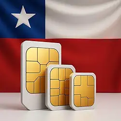Chip Chile, Franquia 2GB + Chamadas - 7 Dias