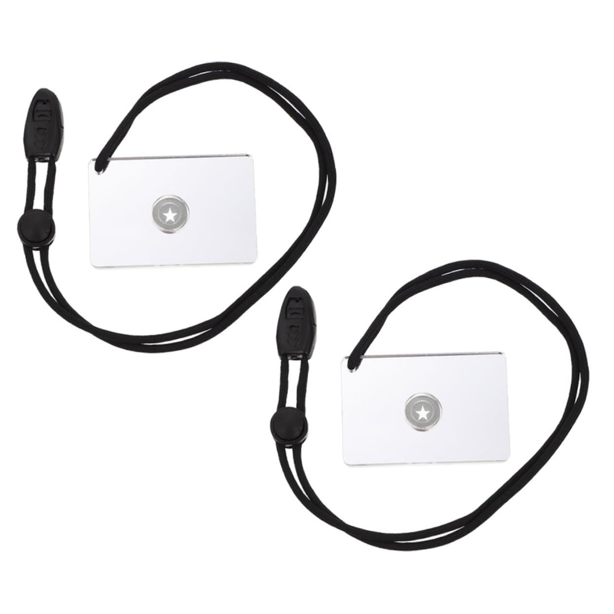 ibasenice Miroir De Signalisation De Survie Miroir Urgence pour Camping Et Randonnée Accessoire De Plein Air Pratique pour Secours Et Signalisation