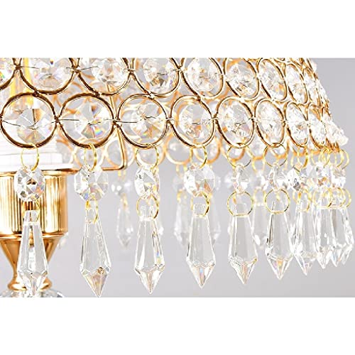 Lampadaire en cristal européen au design chic et luxueux pour illuminer un salon - 8