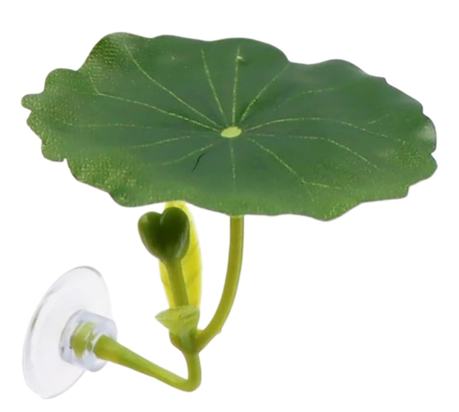 HKSDKABOP Fish Leaf Pad, 1pcs Green Leaf Hammock For Betta Fish With Suction Cup Multicolor(Color2)