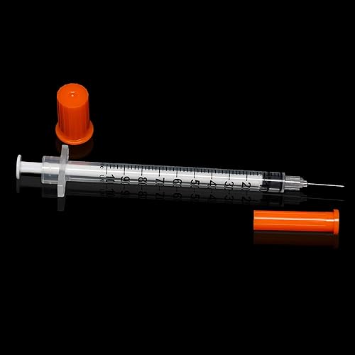 Miniatura 6 de 29G 1cc 12" Jeringa con aguja - Paquete individual desechable - 100 unidades