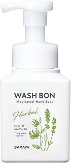 サラヤ WASH BON ウォシュボン ハーバル薬用ハンドソープ 本体 310ml