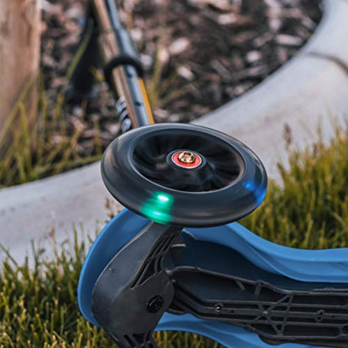 Hishine Kick Scooter For Kids With 3 Light Up Wheels And Adjustable Height For 2-7 Years Old Ages Girls Boys Toddlers & Children,Lean To Steer, 3-Wheeled Scooters (12-Pink) #TOP7