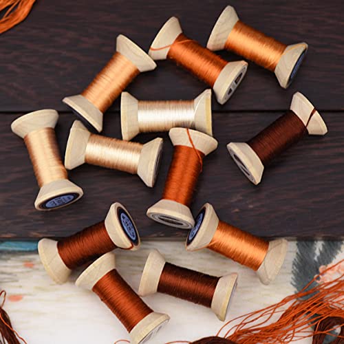 Image of Natural 100% Mulberry Handmade Embroidery Silk Thread Silk Floss (76)