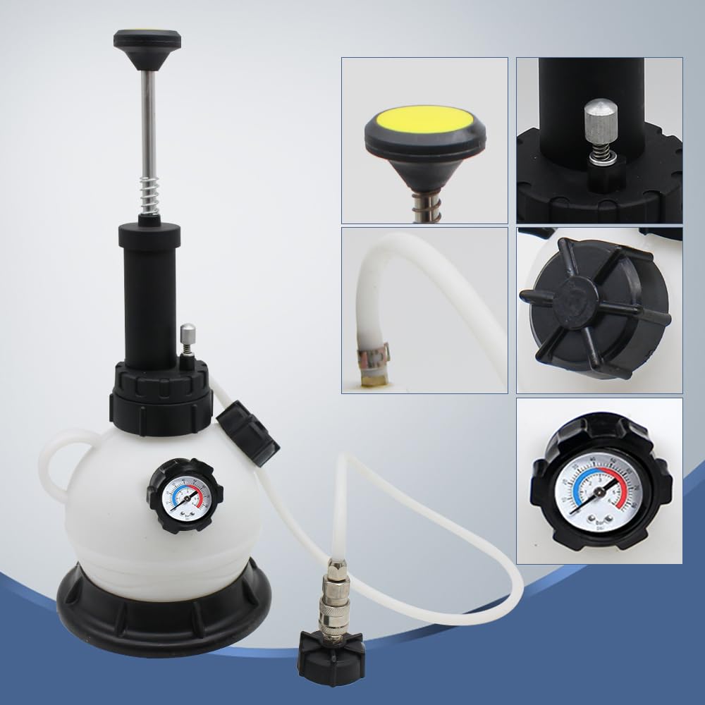 2L Brake Fluid Flush Kit, Pressure Power Bleeder Pump