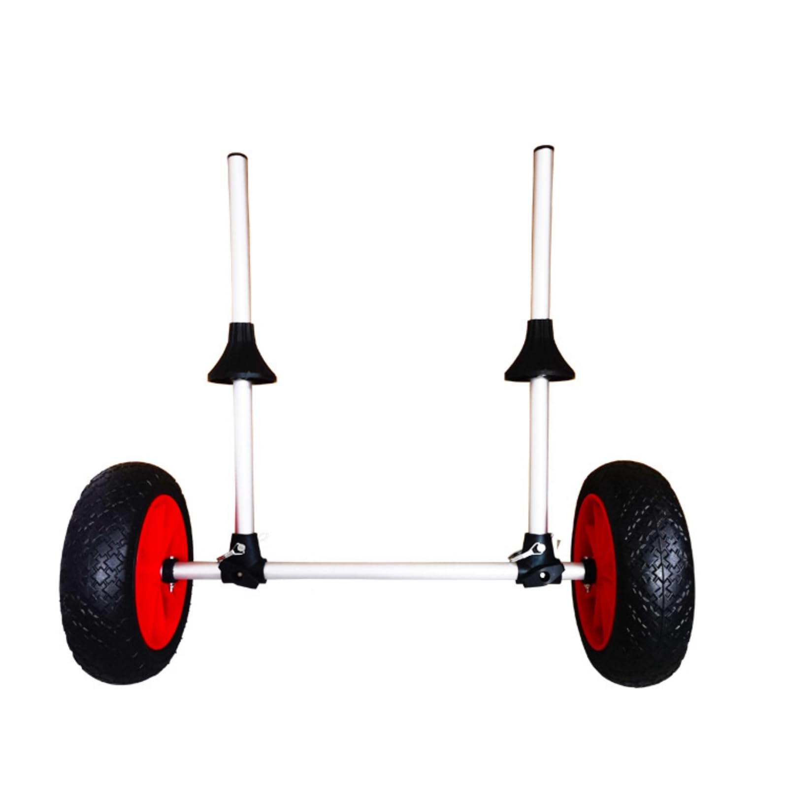 Harilla Carrito Plegable para Kayak con Estructura Aluminio Aviación y Ruedas Goma Grans para Transporte Suave en Suelta y Piedra Acuado para Uso en Ríos