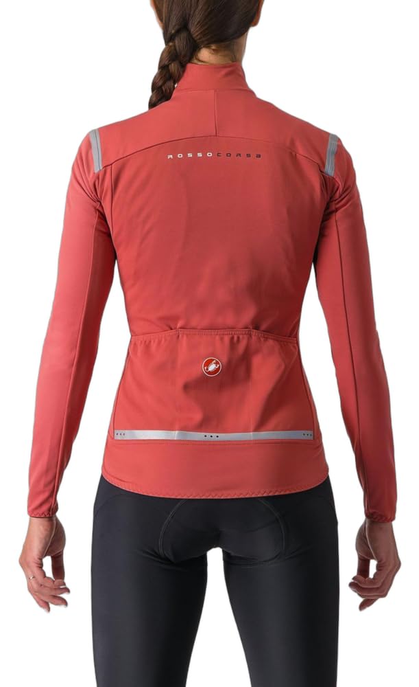 CASTELLI Idealna kurtka rowerowa RoS 2 W, wodoodporna, oddychająca, wysoka wydajność, ochrona przed deszczem i zimnem