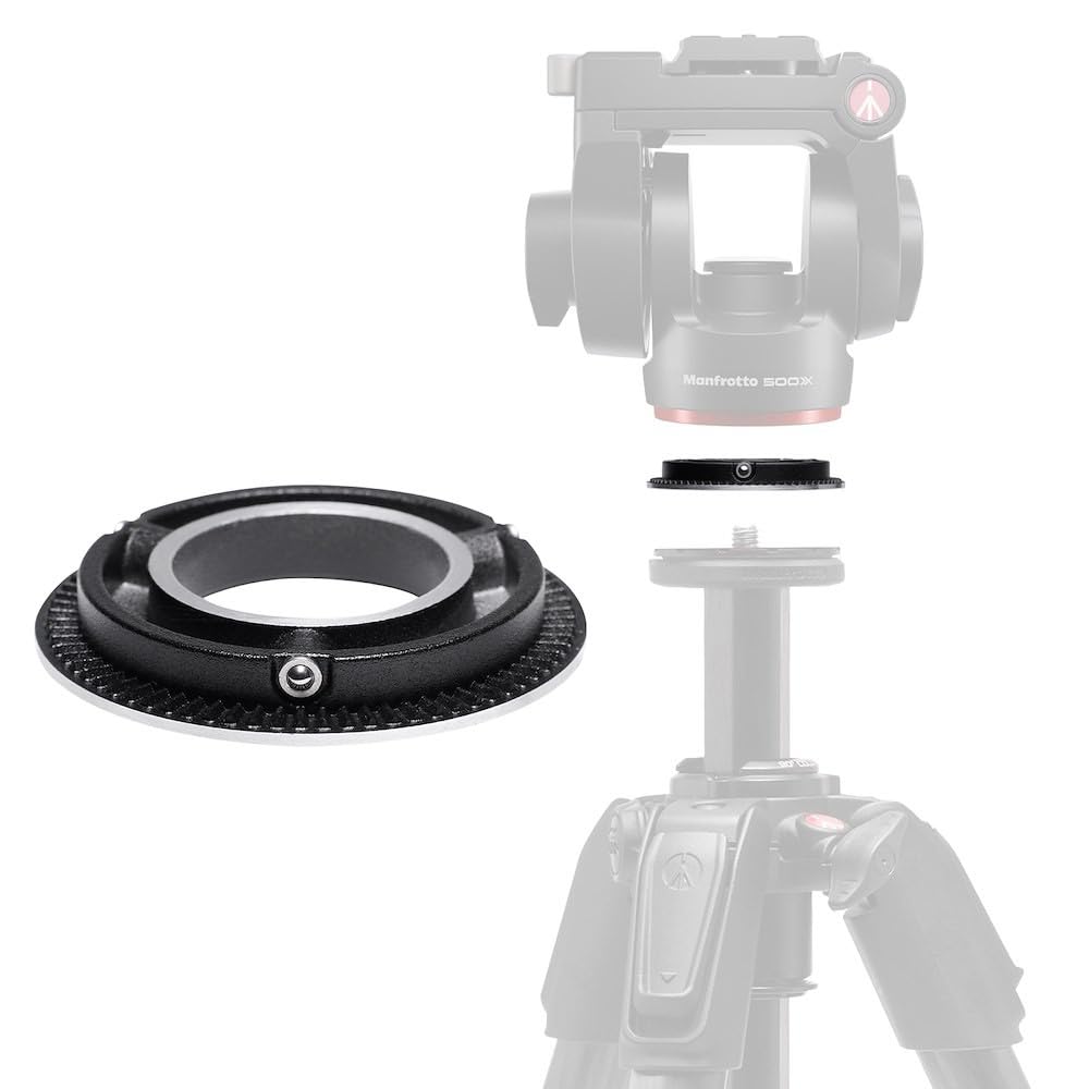 Manfrotto Video kit, Head 500 Series (Adapter-Fluid Head 500X)