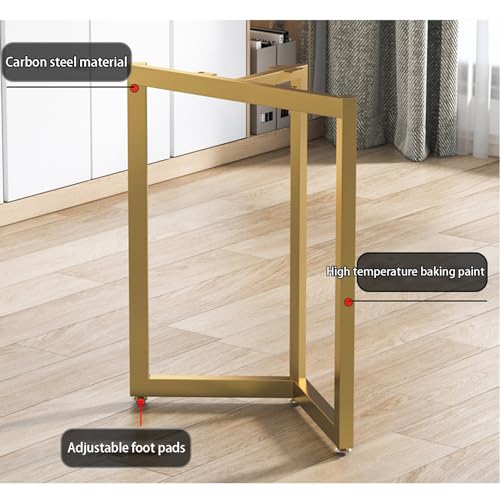 Pieds de table à manger de style industriel pour bureau et table basse DIY - 7