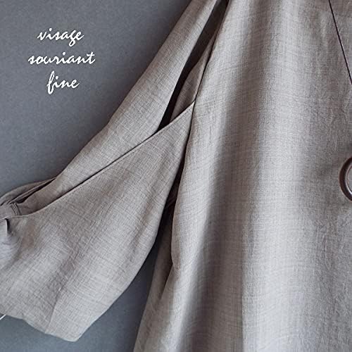 ワンピース レディース ゆったり フレアー ロング Ａライン 袖リボン シャツ 春 40代 50代