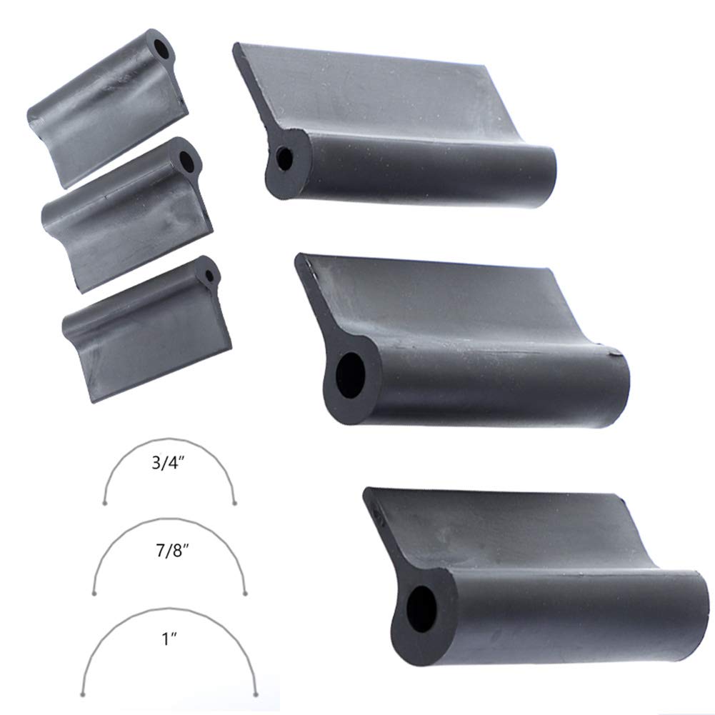 Almohadilla de pulido de goma, 14 piezas/juego de bloques de lijado cóncavos convexos de contornos flexibles, almohadilla de agarre de lijado con detalle para lijado convexo y cóncavo, herramientas de