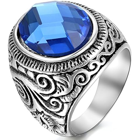Bague de fiançailles OIDEA en acier inoxydable Cover