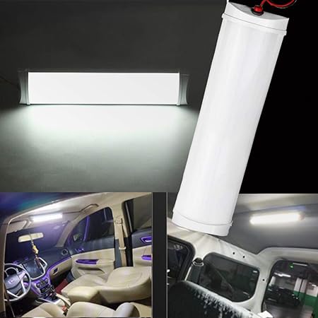 Amazon とっても明るく とってもオシャレ Led36灯使用 車用ルームランプ Rooflight ルームランプ 車 バイク