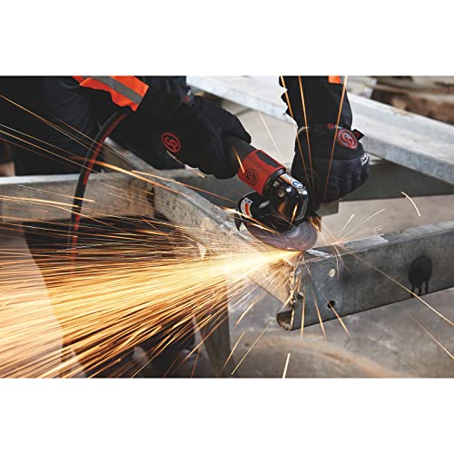 Chicago Pneumatic Cp7540-Cn - Air Grinder Tool, Welder, Woodworking, Automotive Car Detailing, Stainless Steel Polisher, Heavy Duty, Right Angle Grinder, 4 Inch (100 Mm), 1.13 Hp/840W - 12000 Rpm #TOP4