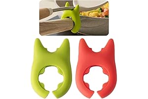 2 PCS Spoon Rest for Pot, Silicone Spoon Pot Pan Holder Spatula...