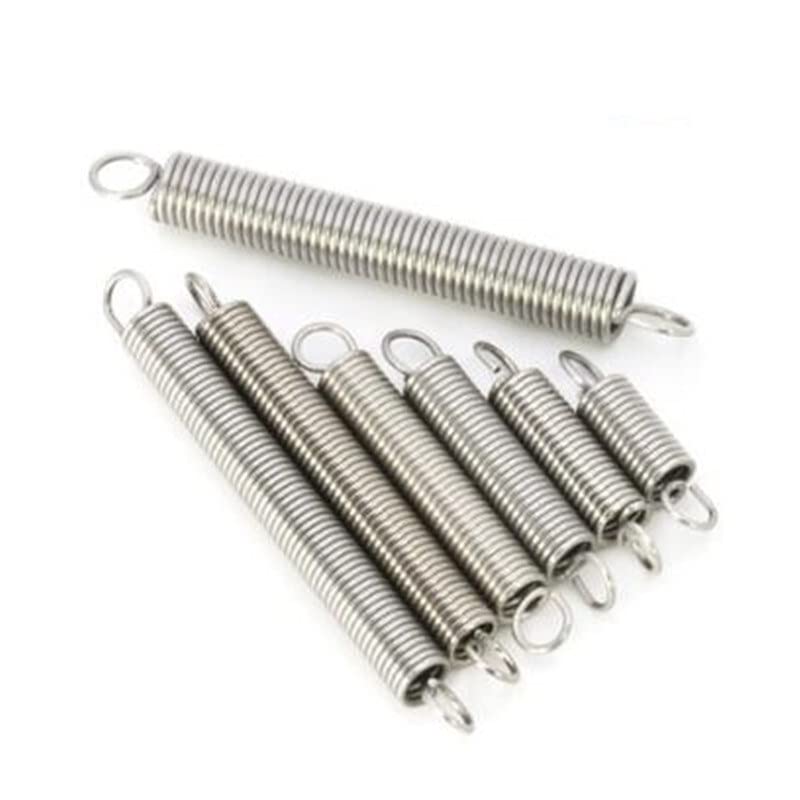 10 Ressorts De Compression Acier - 2mm Diamètre Fil, 17mm Diamètre Extérieur, 90mm Longueur Libre