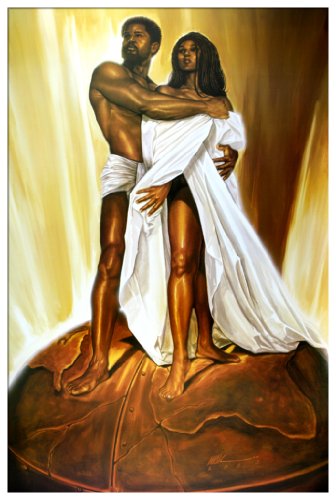 DOGNNAK Kevin 'WAK' Williams Power Of Love 24x36 Black Art Print Poster